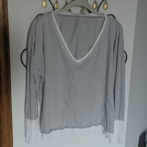 Grey State Long Sleeve Top (L)